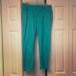 Jules & Leopold stretchy cropped pull on pants